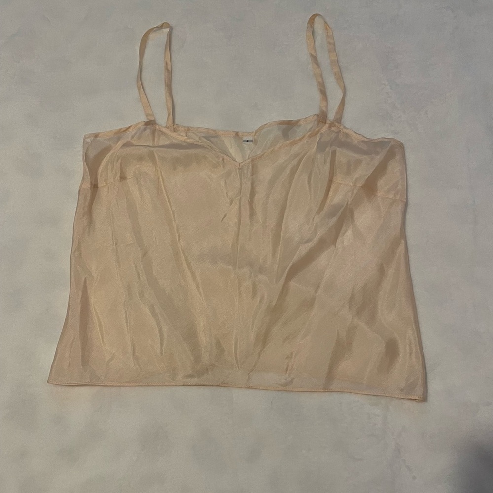 *3 for 15*  Elegant Cream Camisole Top